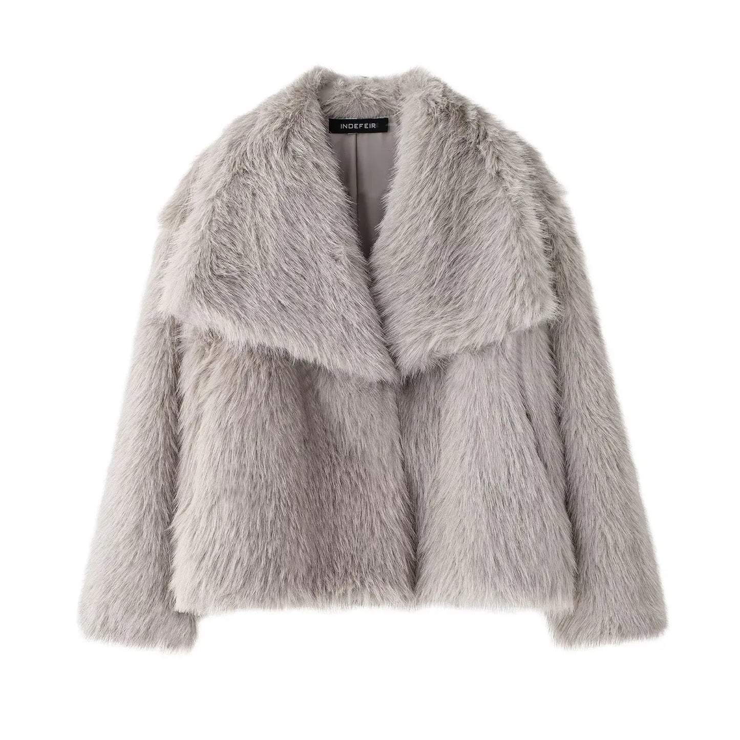 Iconic Cropped Faux Fur Jacket