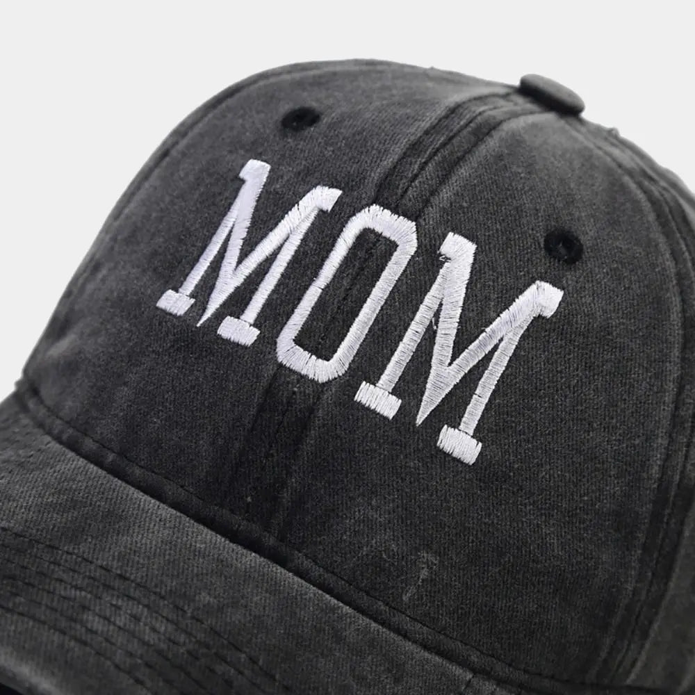 Dad & Mom Embroidery Cotton Baseball Cap