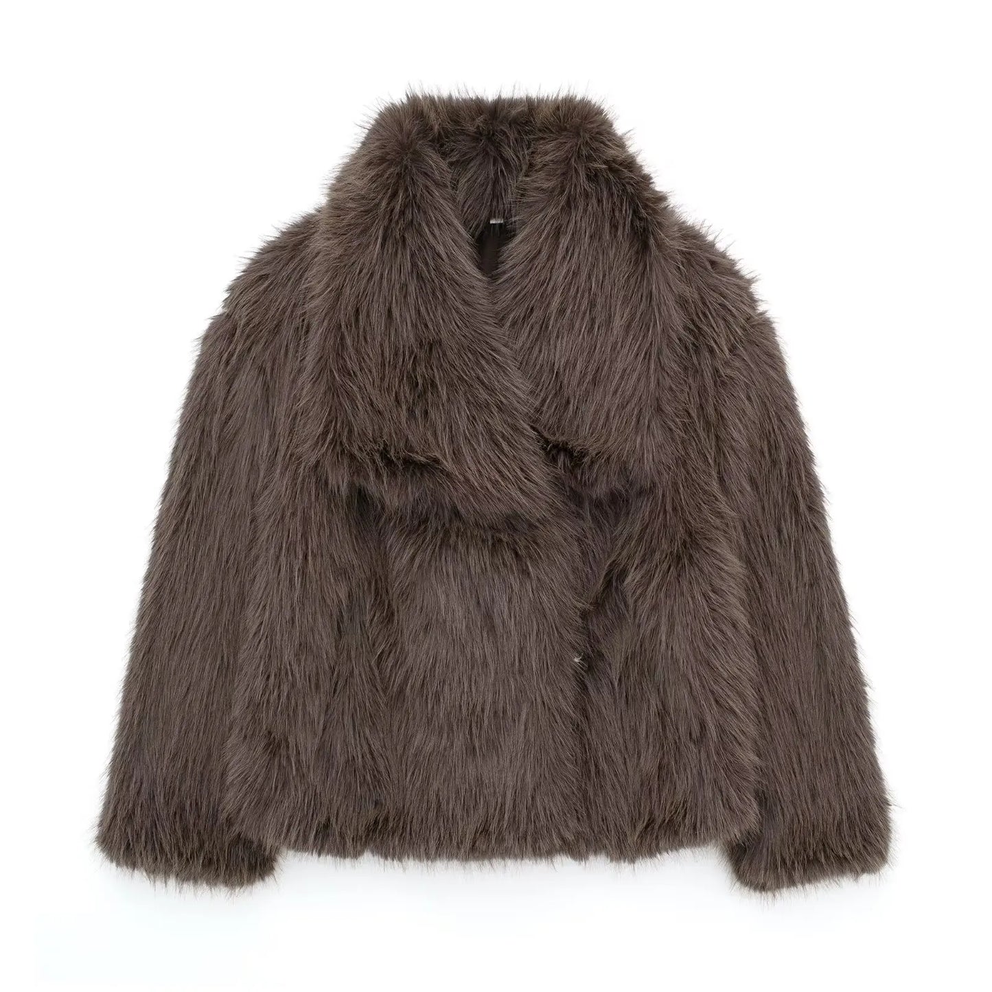Iconic Cropped Faux Fur Jacket