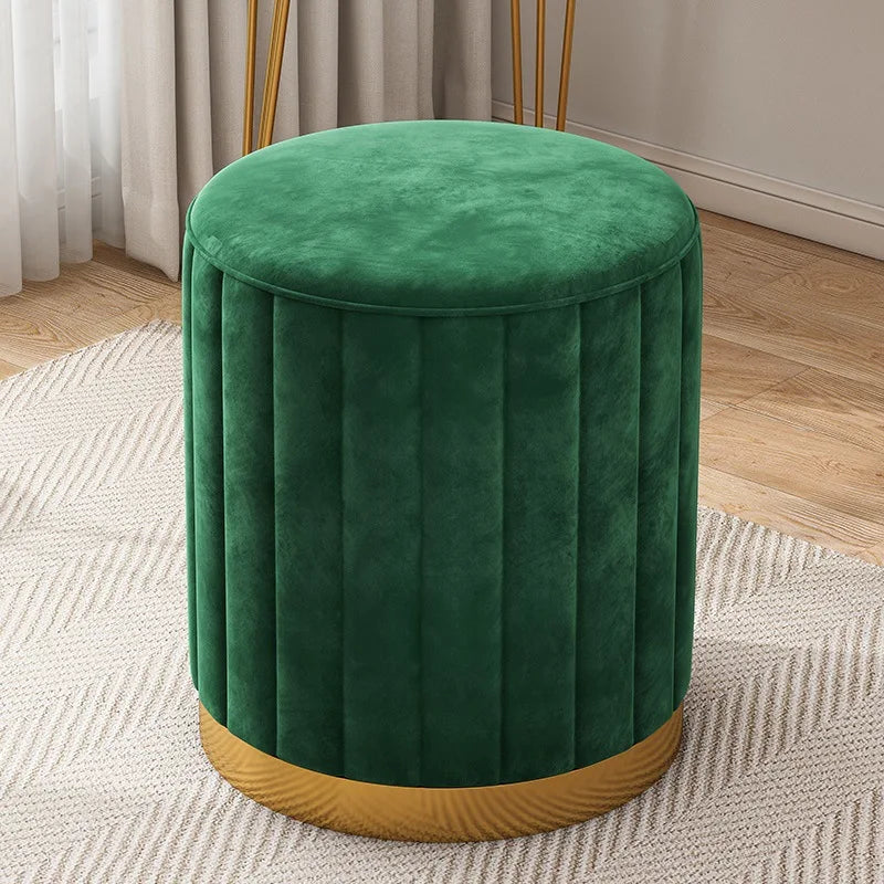 Modern Cushioned Storage Stool