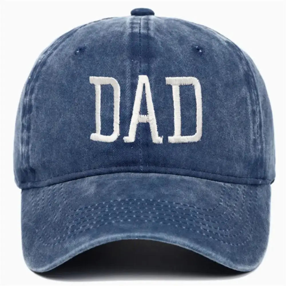 Dad & Mom Embroidery Cotton Baseball Cap