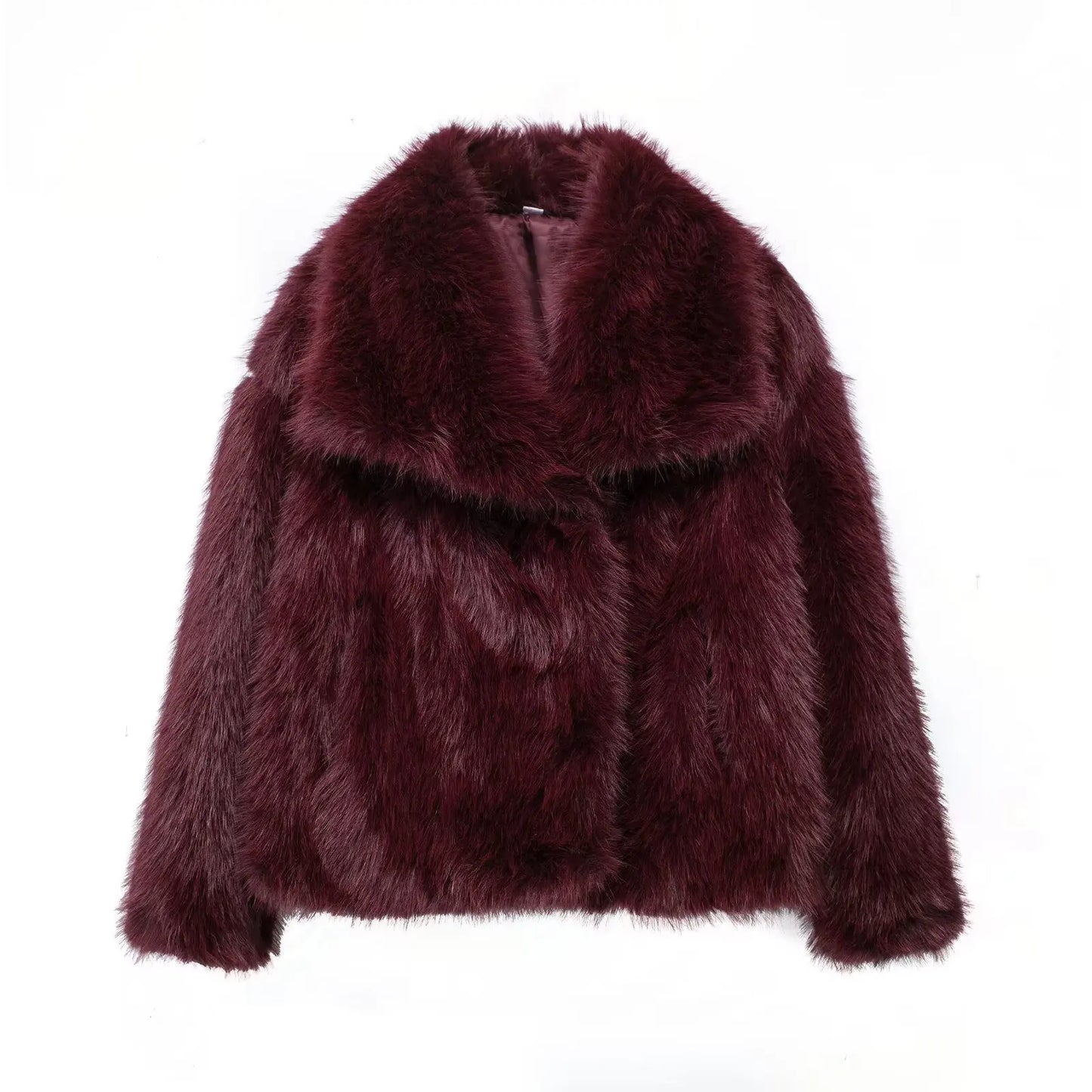 Iconic Cropped Faux Fur Jacket